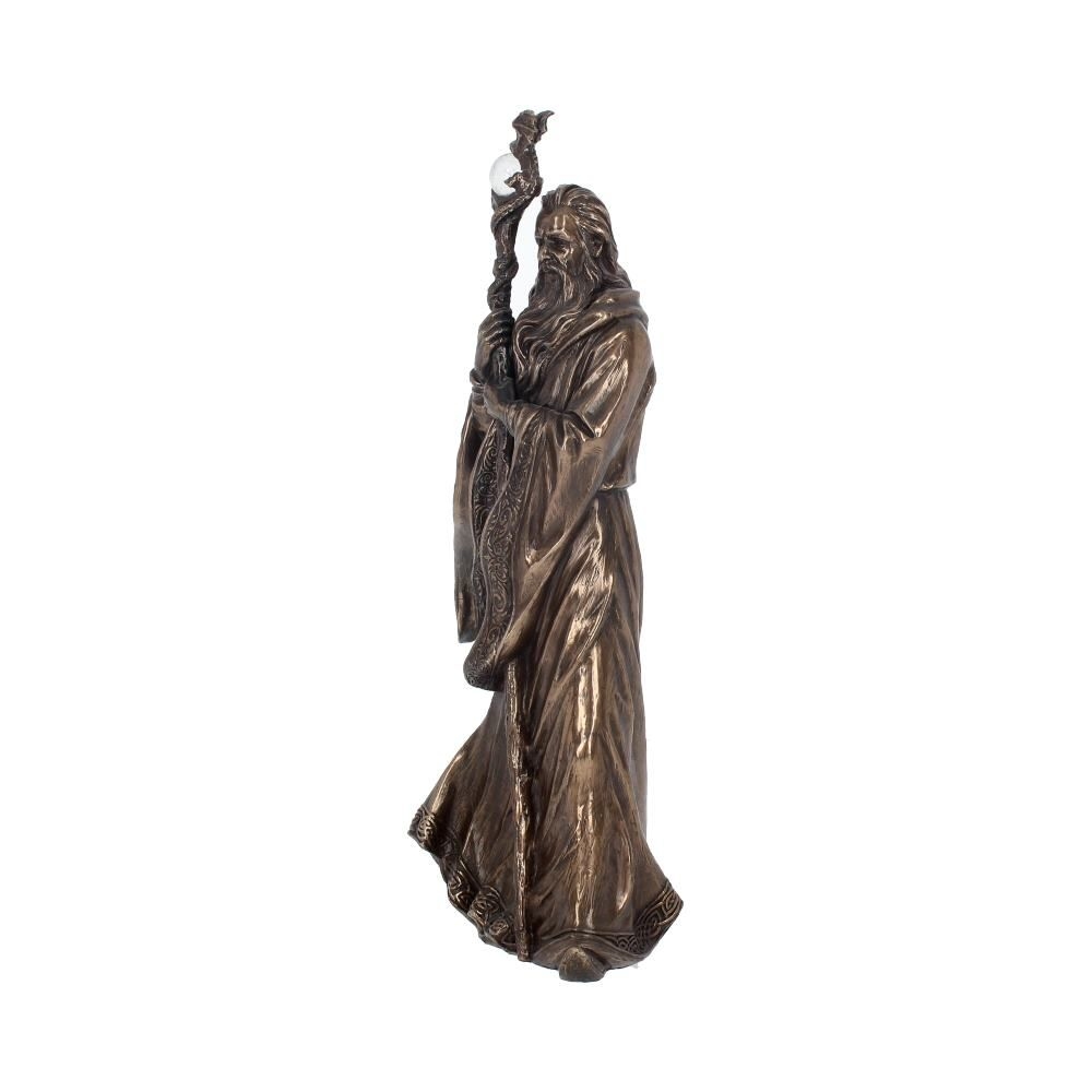 Nemesis Now - Merlin Bronze 28cm Dekorative Figur - Bronzefarben